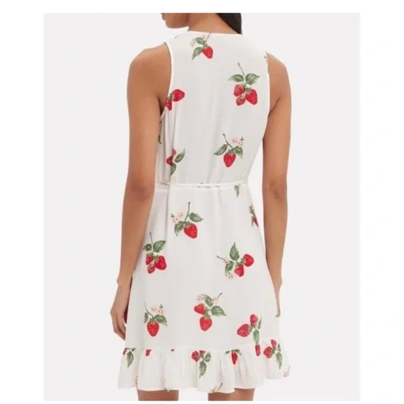 Rails Madison Wrap Dress Strawberry print - Picture 2 of 11